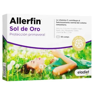 Eladiet Allerfin Sol de Oro Forte 30 Tablets