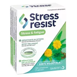 Sanofi Stress Resist Stress & Fatigue 30 comprimés