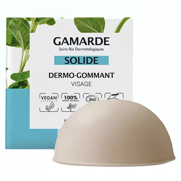 Gamarde Dermo-Solid Organic Facial Exfoliating Bar 32ml