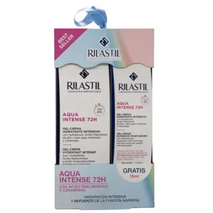 Rilastil Aqua Intense 72H Moisturizing Gel-Cream 40 ml + Free 15 ml