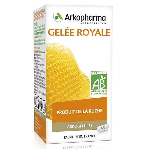 Arkopharma Arkogélules Gelée Royale Bio 45 gélules