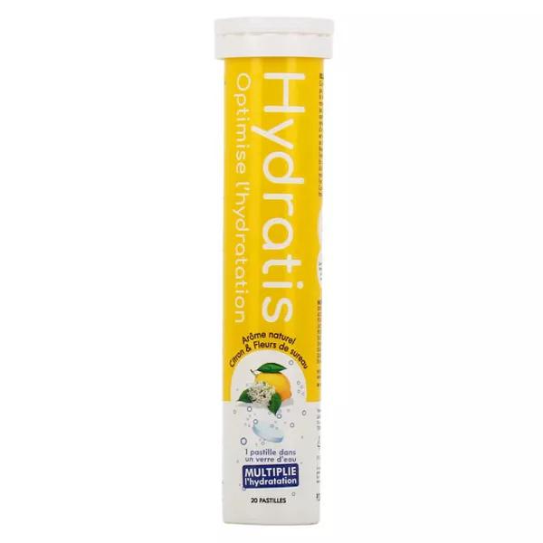 Hydratis Limón y Flor de Saúco 20 pastillas para chupar