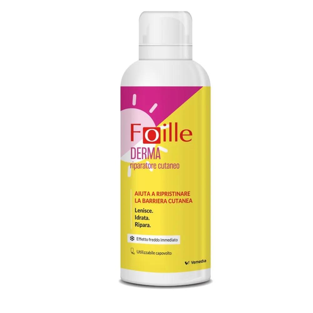 Foille Derma Spray Lenitivo Per Pelli Irritate E Arrossate Erogazione Anche Sottosopra Flacone Da 150 ml