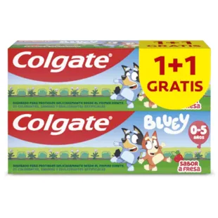 Colgate Kids First Smiles Strawberry Toothpaste 0-5 Years 2x50ml