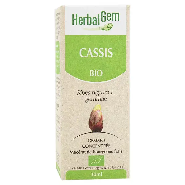 Herbalgem Macérat Concentré Cassis Bio 30ml