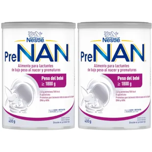 Nestlé PreNAN for Low Weight or Premature Infants 2x400 gr
