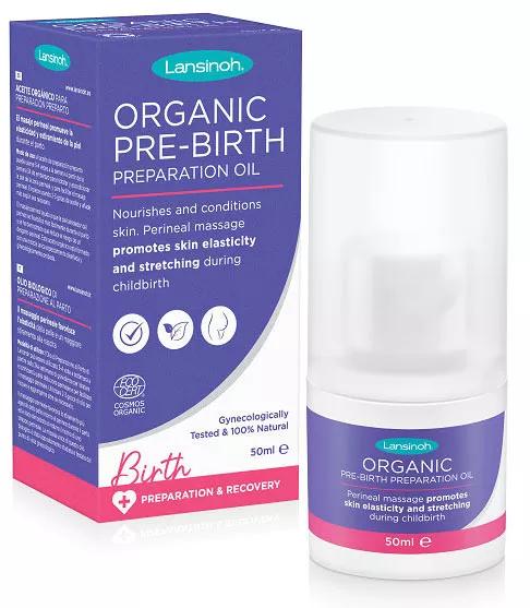 Lansinoh Huile Bio Préparation Prépartum 50 ml