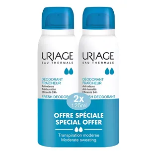 Uriage Promo Deodorante Fraîcheur 125ml  Lotto di 2