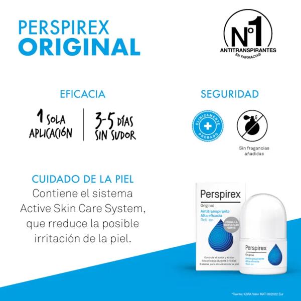Perspirex underarm roll-on 20ml