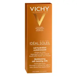 Vichy Idéal Soleil Lait  Autobronzant Hydratant Visage & Corps 100ml