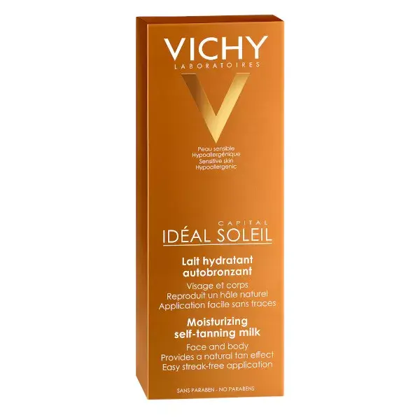 Vichy Idéal Soleil Self Tanning Moisturising Milk Face & Body 100ml