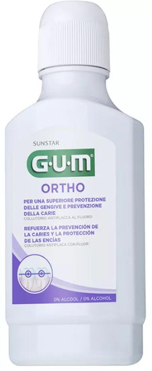 Gum Ortho Collutorio Antiplacca 300 ml