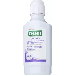 Gum Ortho mouthwash 300ml Antiplate