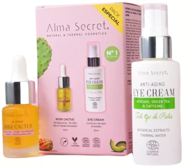 Imagen de Alma Secret Contorno Ojos Aguacate 30 ml + Rose Cactus 10 ml