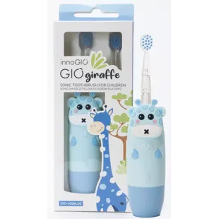 Escova de dentes Sonic Innogio Giogiraffe para crianças azul