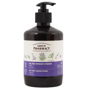 Greenpharmacy Intimate Hygiene Gel Sage and Allantoin 370 ml