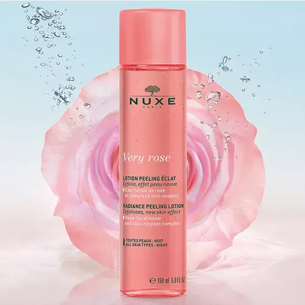Nuxe Very Rose Lozione Peeling Luminosità 150ml