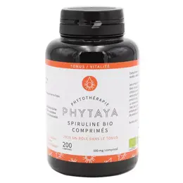 Phytaya Vitalité Spiruline Bio 200 comprimés