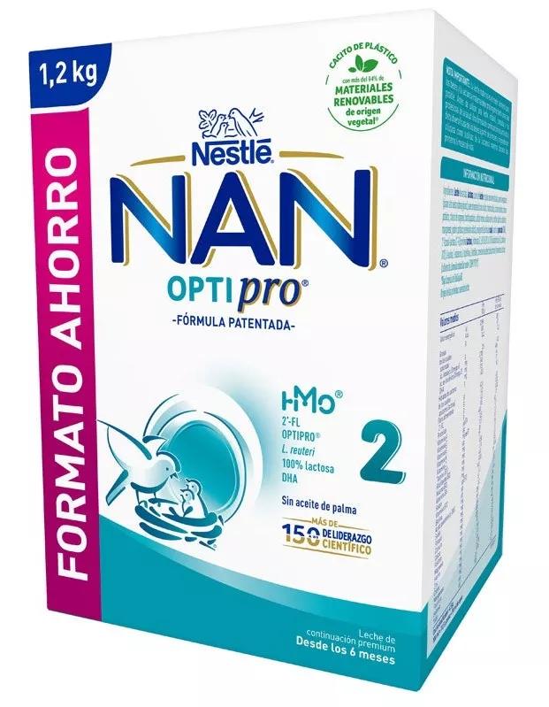 Nestlé Nan Optipro 2 Leite de continuação 1200gr