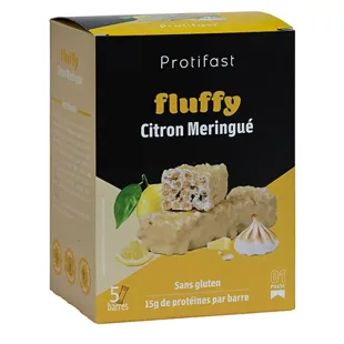 Barretta soffice al limone e meringa Protifast - 7 barrette