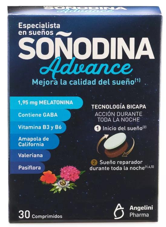Angelini Natura Soñodina 30 Comprimidos
