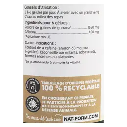 Nat & Form Original Guarana 200 gélules