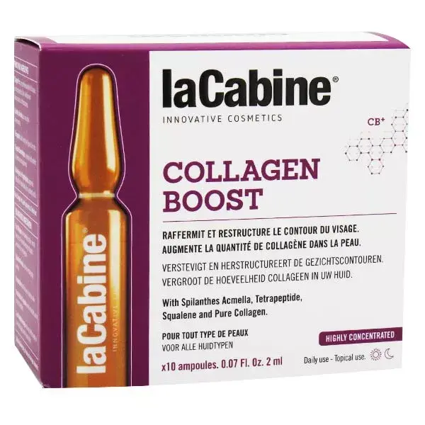 La Cabine Anti-Âge Collagen Boost 10 ampoules