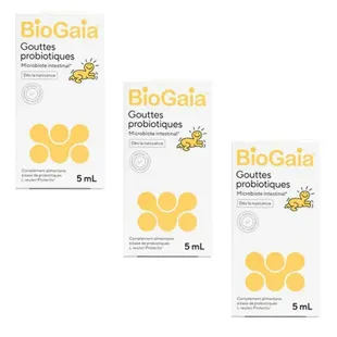 BioGaia Gocce Probiotiche Lactobacillus Reuteri Protectis 5ml Confezione da 3