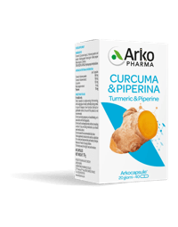 Arkocapsule Bio Curcuma + Piperina Integratore Articolare 40 Capsule