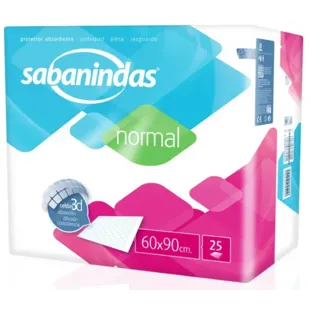 Indas Sabanindas Normal 60x90 25 uds