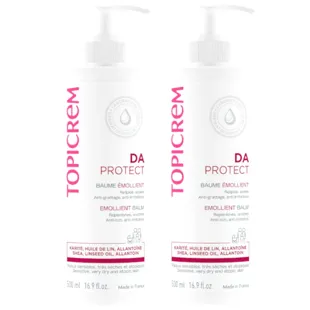 Topicrem DA Baume Émollient Corps 2x500 ml