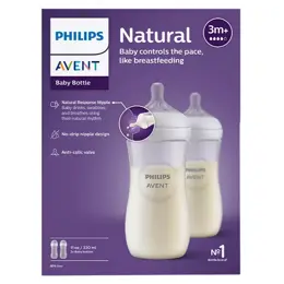 Avent Biberon Natural Response 3.0 Lot de 2 x 330ml