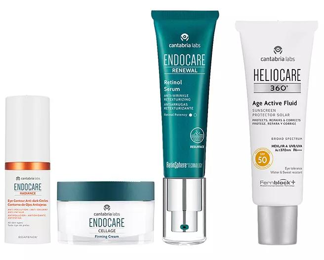 Anti-Aging-Routine für trockene Haut mit Kontur für müdes Aussehen