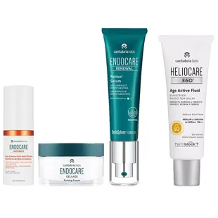 Anti-aging dry skin routine with contour for tired looks