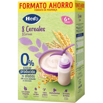 Papilla de cereales Hero Baby crema de arroz
