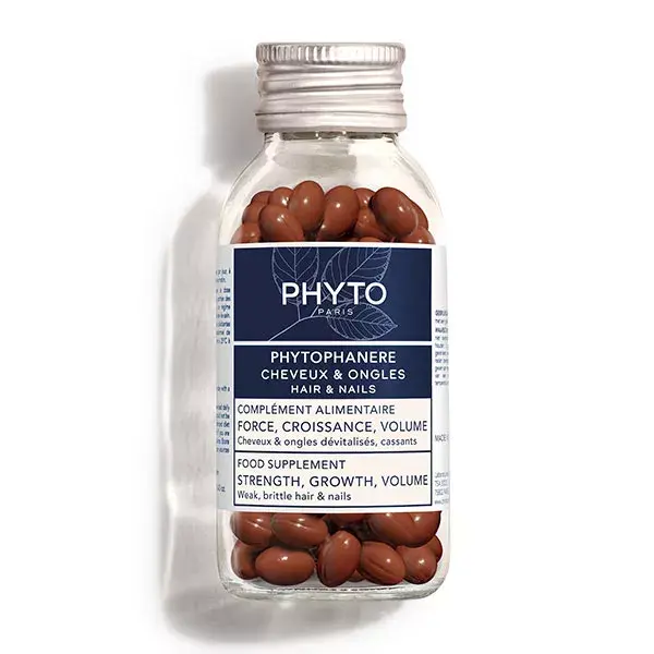 Phyto Phytophanère Complément Alimentaire Cheveux Ongles 2x120 capsules