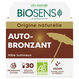 Biosens Auto-Bronzant Bio 30 gélules végétales