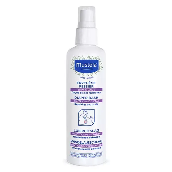 Mustela Diaper Rash Spray 75ml Creams Creams, Ointments and Water