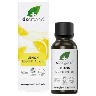 Dr.Organic Bio-Ätherisches Öl 100 % reine Zitronenschale, 10 ml