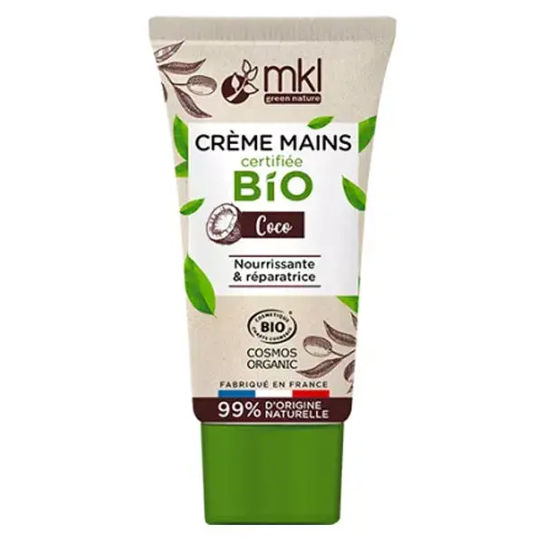 MKL Green Nature Crème Mains Coco Bio 50ml