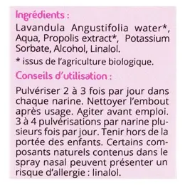 Propos' Nature Apithérapie Spray Nasal Propolis Verte Bio 15ml