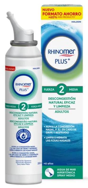 Rhinomer Plus+ Force 2 Adultes +6 ans 200 ml