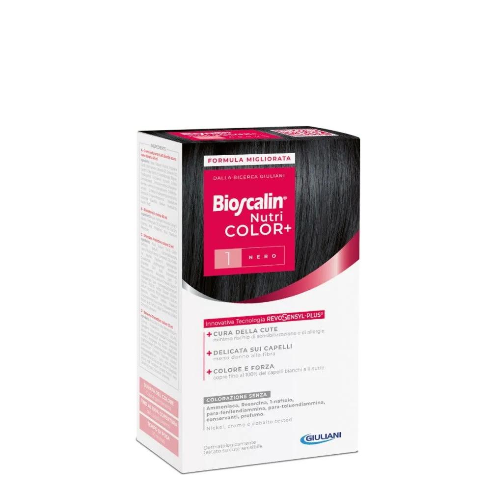 Bioscalin Nutri Color Plus 1 Nero Trattamento Colorante