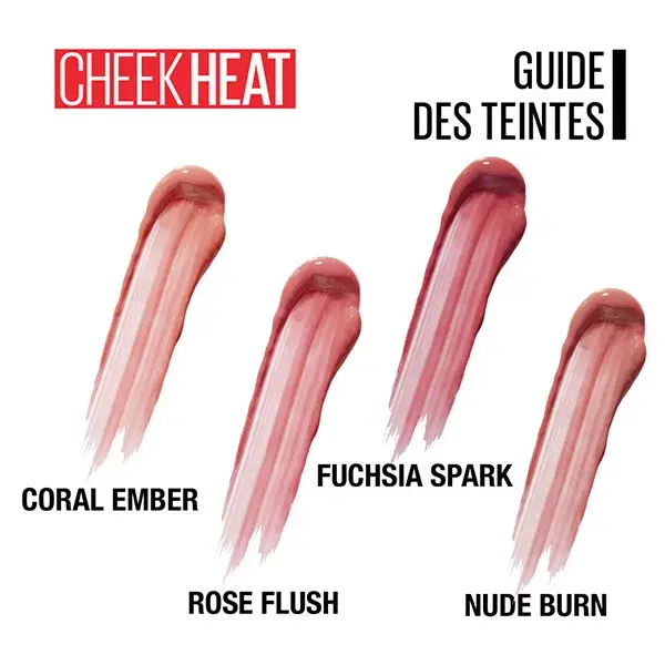 Maybelline New York Cheek Heat Blush Gel-Crème N°15 Nude Burn 10ml