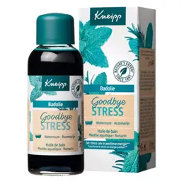 Kneipp Goodbye Stress Huile de Bain Menthe Aquatique Romarin 100ml