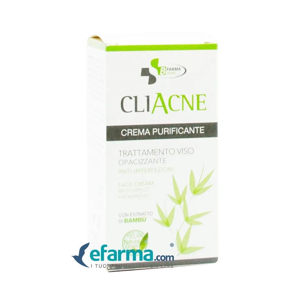 Cliacne Crema Purificante Trattamento Viso Opacizzante 50 ml