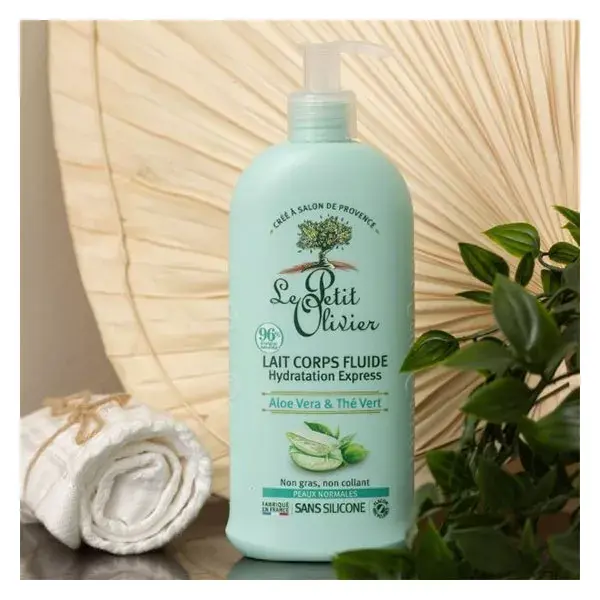 Lait Corporel éclaircissant Anti-âge 500ml - Retinol, Thé Vert, Aloe Vera - Neuf, Made In France