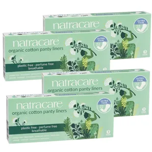 Natracare Panty Liners 100% Cotton 4x22 units