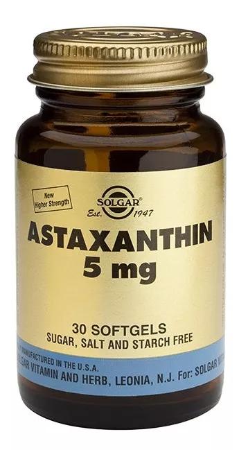 Solgar Astaxantina 5 mg 30 Cápsulas