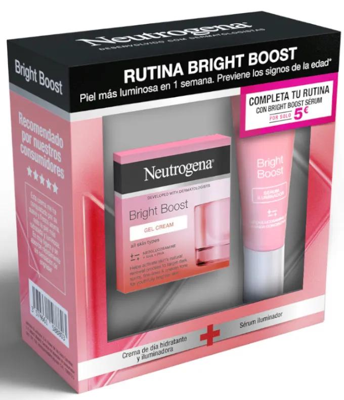 Neutrogena Bright Boost Cream-Gel 50 ml + Serum 30 ml